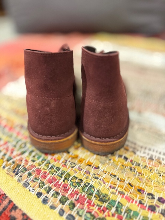 Clarks Desert Boot in Bordeaux Mens 14